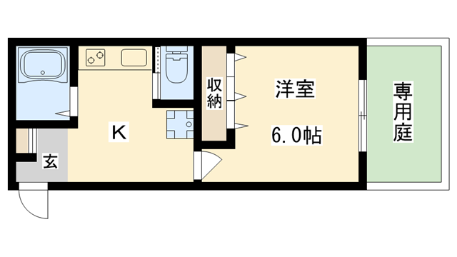間取り図 地番:129番1 間取り図