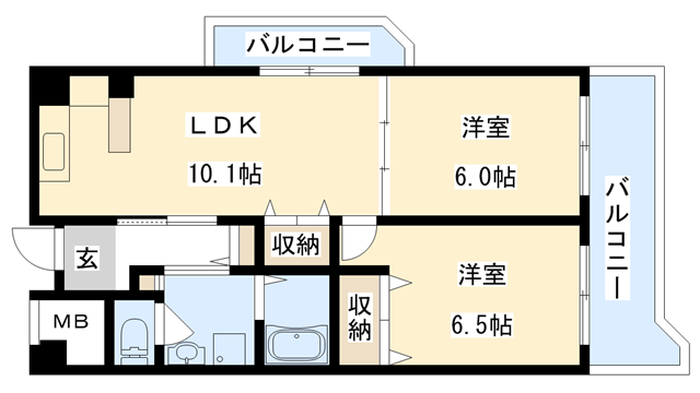 間取り図 21番1号 間取り図
