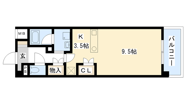 間取り図 家屋番号:232番地4 間取り図