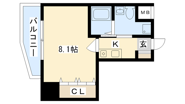 間取り図 (地番)1丁目215番 間取り図