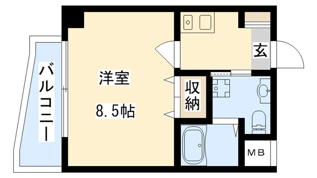 間取り図 (地番)1丁目215番 間取り図