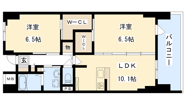 間取り図 家屋番号188番1の2 間取り図