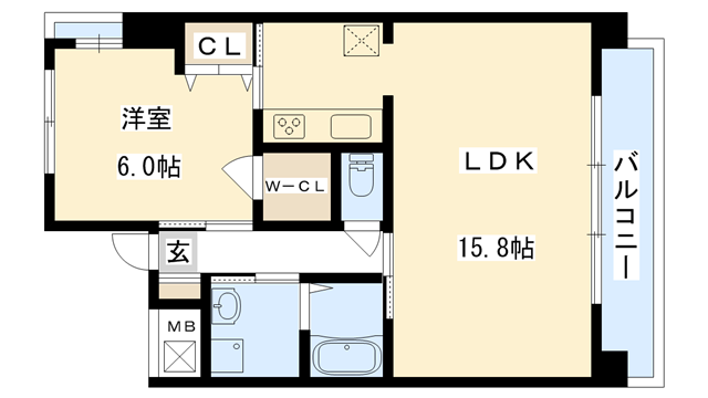 間取り図 地番:62番2号 間取り図