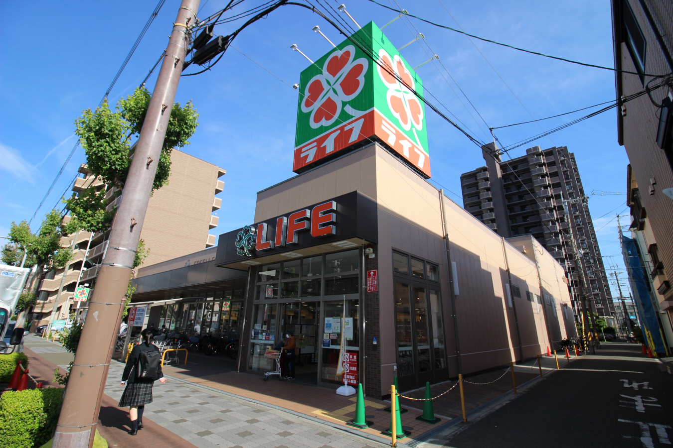 ライフ 旭大宮店まで500m (徒歩7分) 写真26