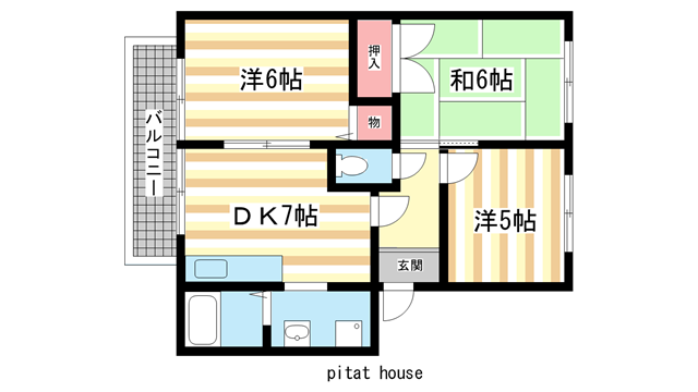 間取り図 リノベーション予定 間取り図