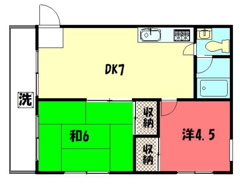 間取り図 物置付 間取り図