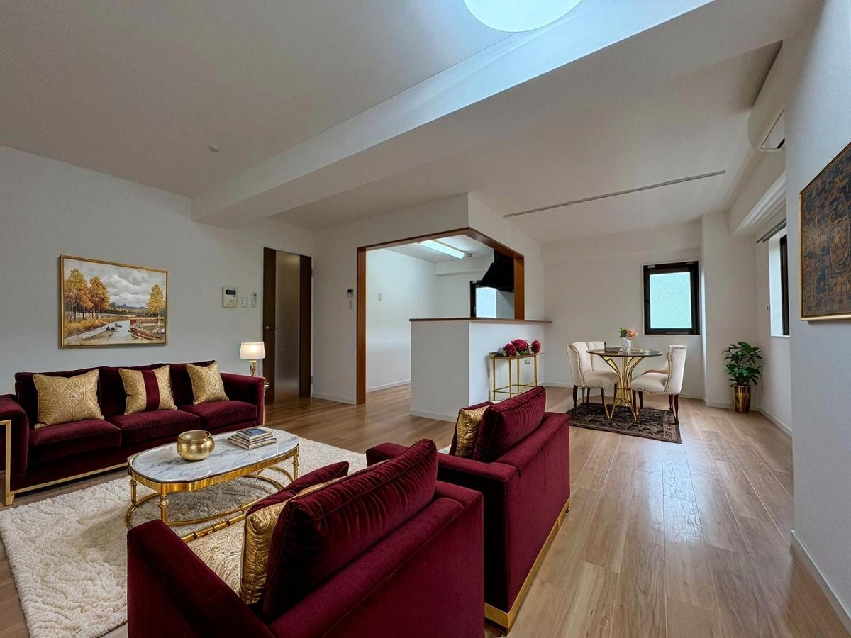 リビング 家具等はCGのため、実際には付属しておりません。 写真3