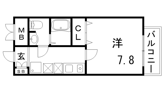 間取り図 他の階、他のタイプにも空有り 間取り図