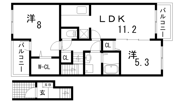 間取り図  間取り図