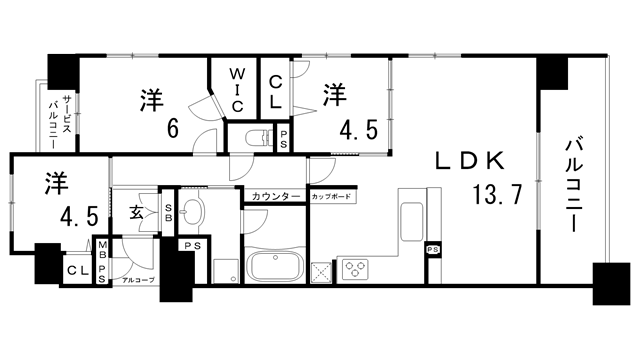 間取り図  間取り図