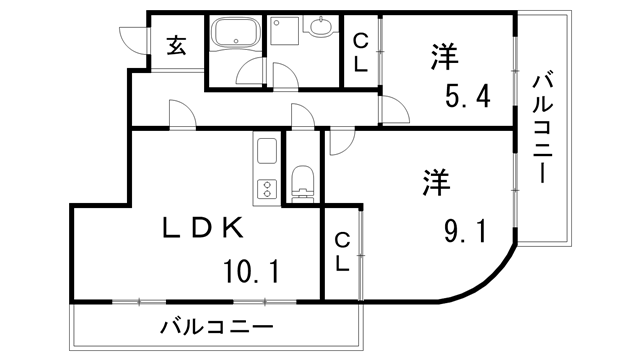 間取り図  間取り図
