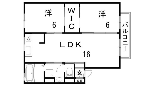 間取り図 他の階、他のタイプにも空有り 間取り図