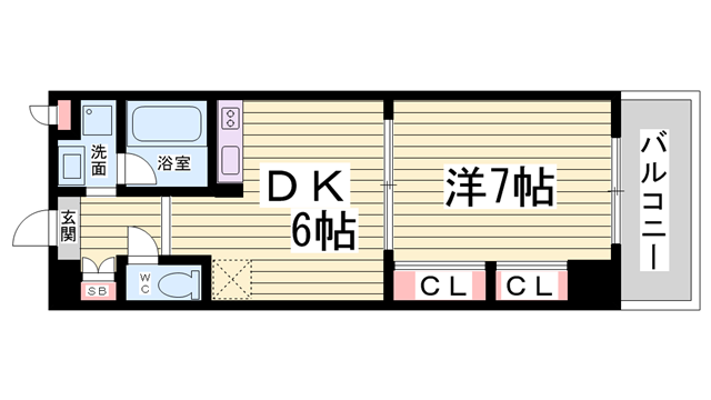 間取り図 その他カウンターKの間取りタイプ有 間取り図