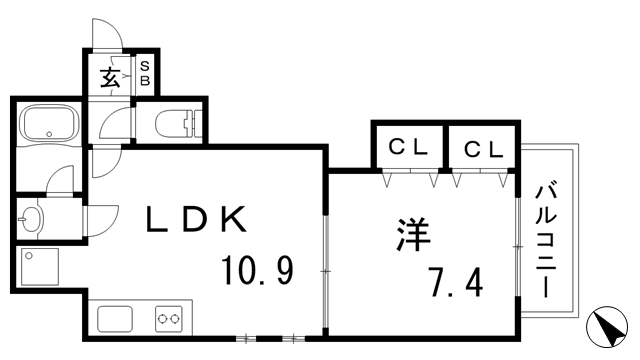 間取り図 他の階、他のタイプにも空有り 間取り図