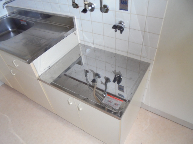 キッチン コンロ置場 写真14