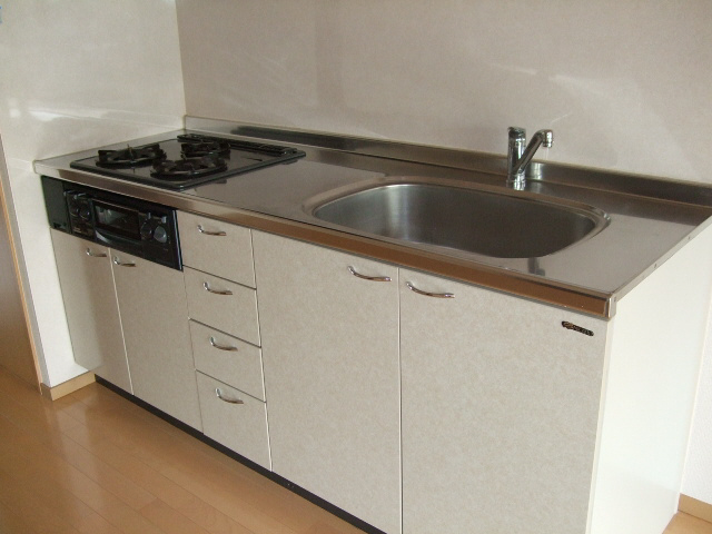 キッチン 3口ガスコンロ付きキッチン 写真4