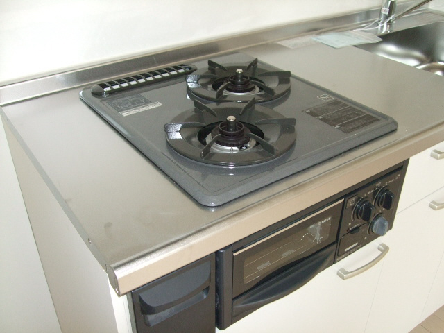 2口ガスコンロ グリル付 写真9