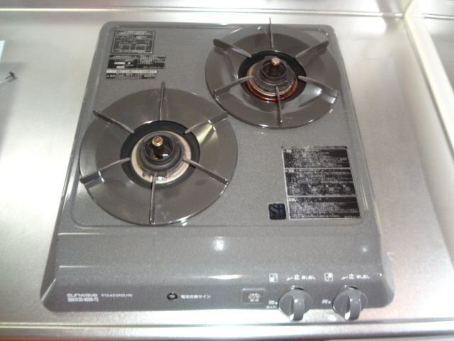 キッチン 2口ガスコンロ 写真3