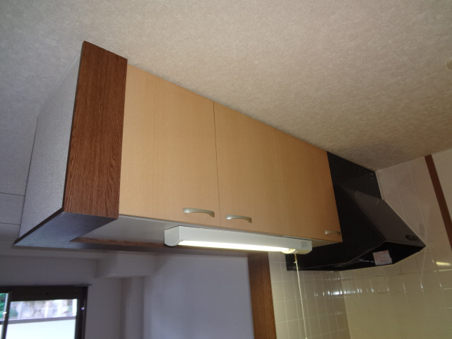 内装 キッチン上部収納 写真2
