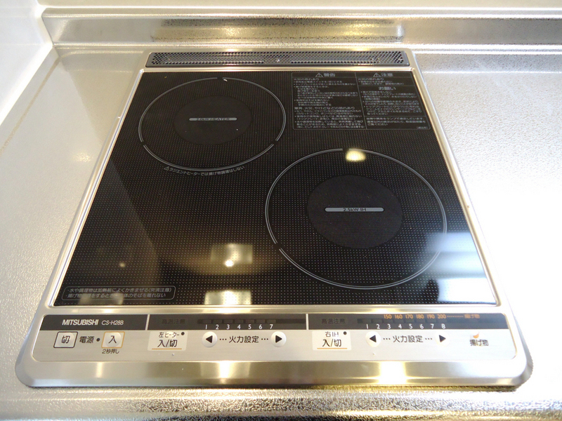 設備 2口IHフラットコンロ 写真14