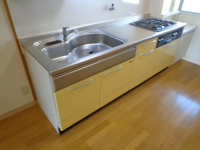 キッチン 2口ガスコンロ付きキッチン 写真4