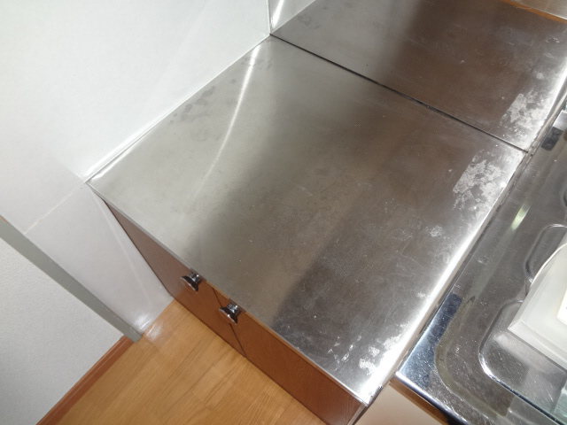 キッチン コンロ置場 写真4