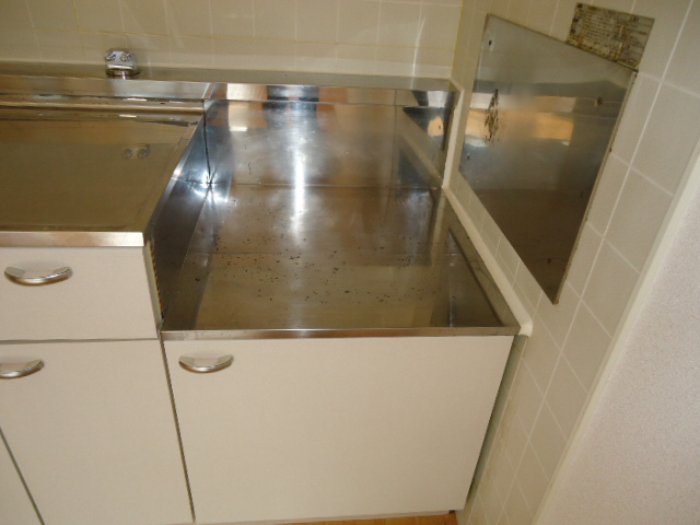 キッチン コンロ置き場 写真5