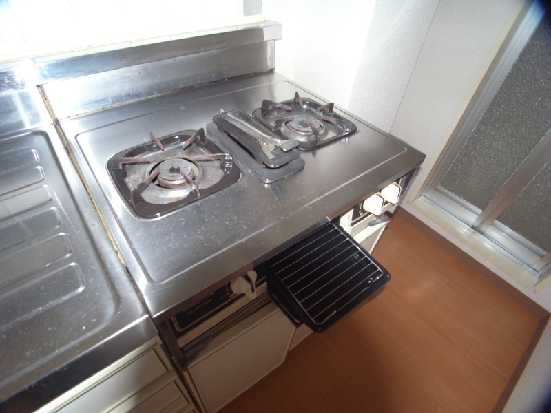 キッチン 二口ガスコンロ 写真3
