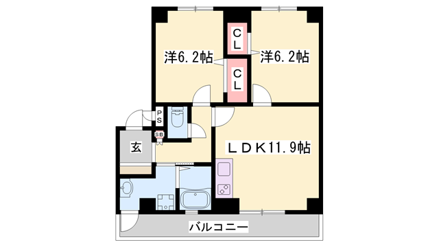 サニーコートの間取り