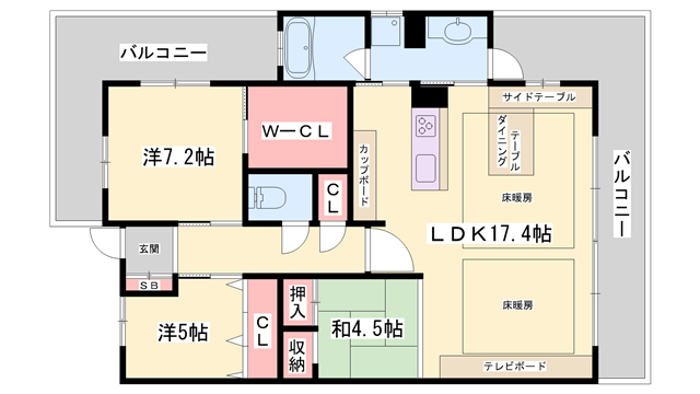間取り図  間取り図
