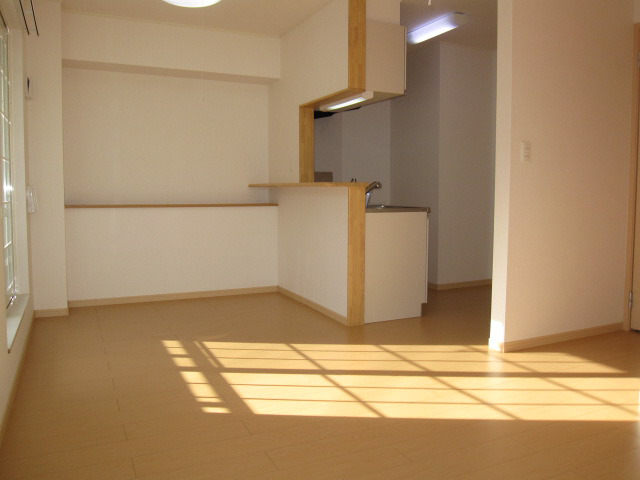 リビング 人気のカウンターキッチンです☆ 写真2