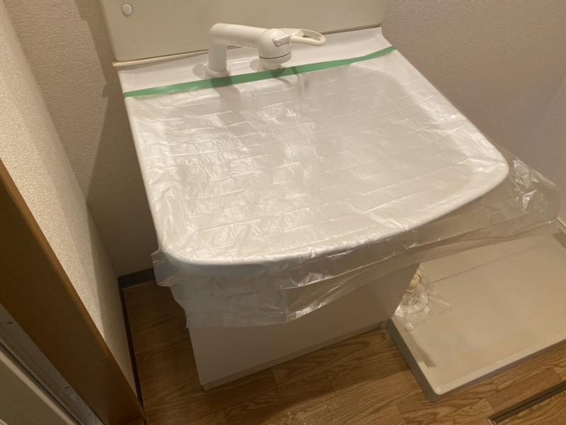 洗面所 洗濯バン 写真10